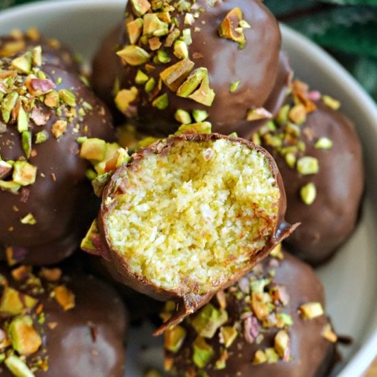 Pistachio Truffles