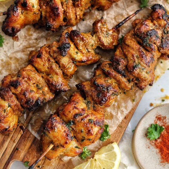 Air Fryer Chicken Shawarma