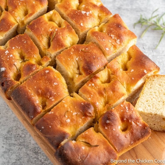 Homemade Focaccia Bread