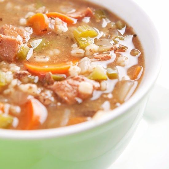 Instant Pot Beef and Barley Soup
