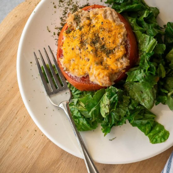 Tuna Melt Tomatoes