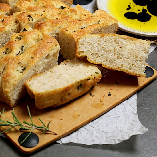 Easy Same-Day Focaccia