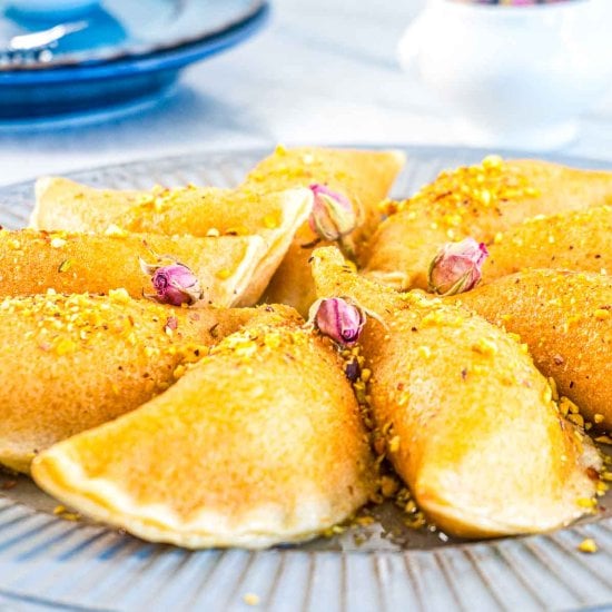 Qatayef with Ricotta