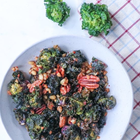 Air Fryer Kalettes recipe (Flower s