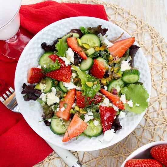 Strawberry and Feta Salad