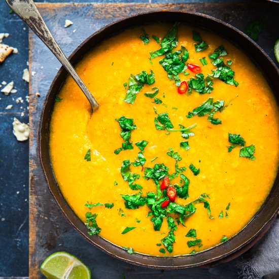 Red Lentil Dahl (Masoor Dal)