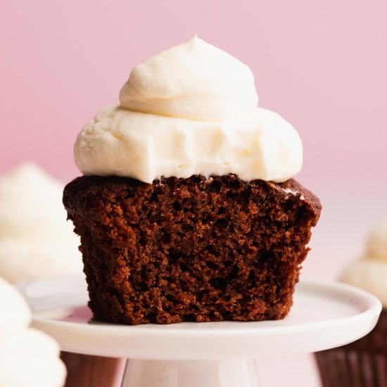 No-Eggs Chocolate Cupcakes