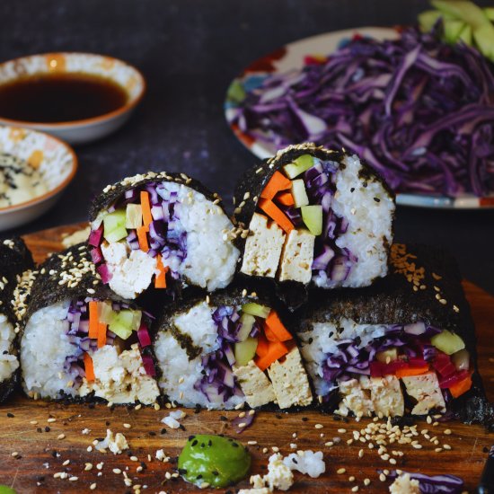 Vegan Sushi Burritos