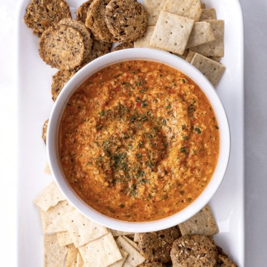 Roasted Red Pepper & Artichoke Dip