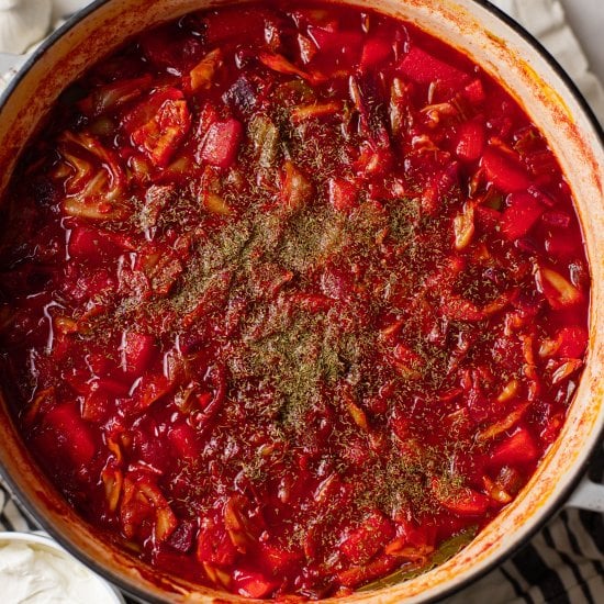 Authentic Borscht Recipe