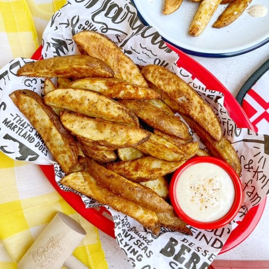 Old Bay Potato Wedges