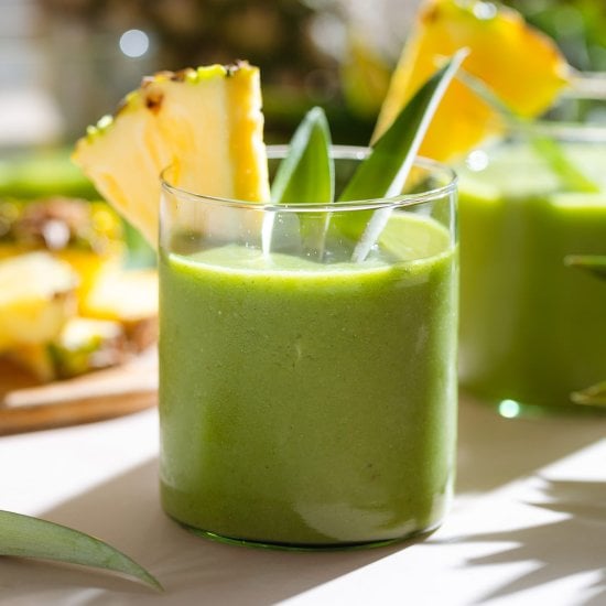 Pineapple and Spinach Smoothie