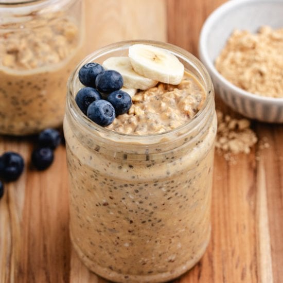 Overnight Oats with PB2