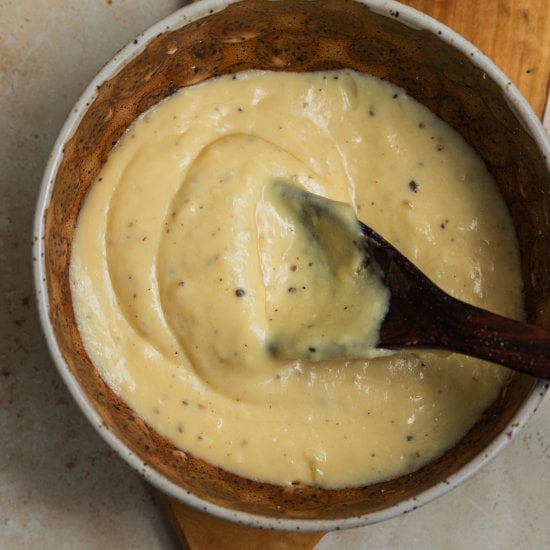 Garlic Parmesan Cream Sauce
