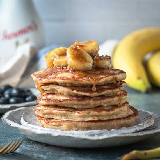 Banana Bread Pancakes