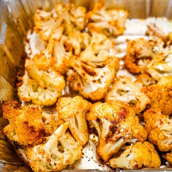 Smoked Cauliflower on Pellet Grill