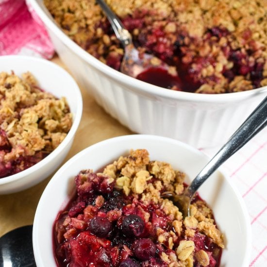 Mixed Berry Crisp
