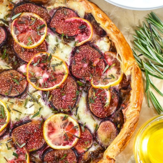 Fig and Goat Cheese Galette