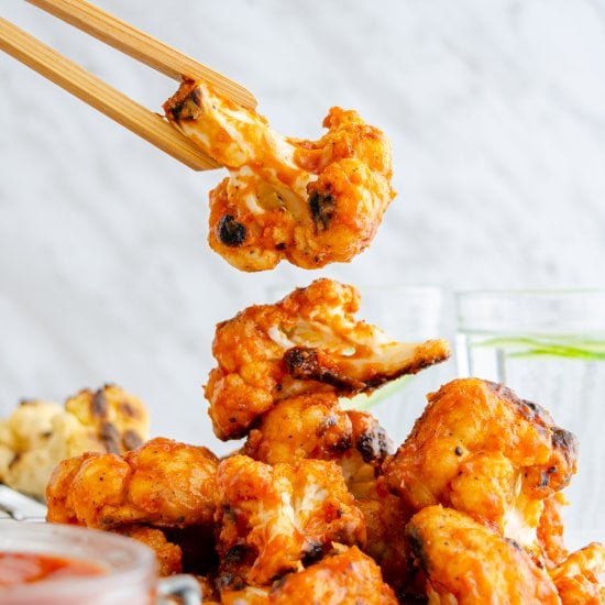 Grilled Cauliflower Wings