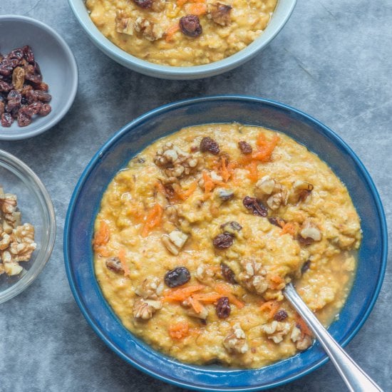 Carrot Cake Porridge