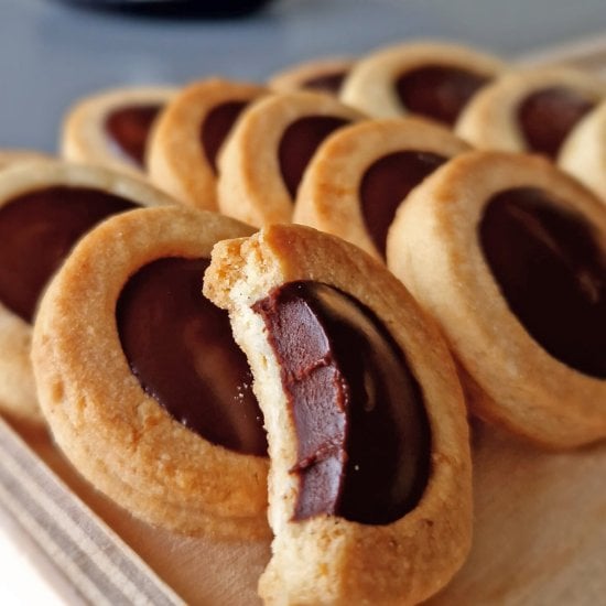 Gluten-Free Chocolate Ganache Cookies