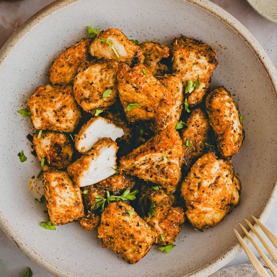 Air Fryer Chicken Bites