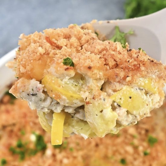 Creamy Chicken & Summer Squash
