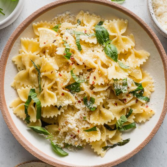 Lemon Basil Pasta