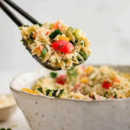 Lemon Orzo Salad