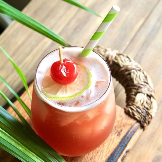 Pineapple Cranberry Rum Drink
