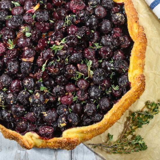 Blueberry Galette
