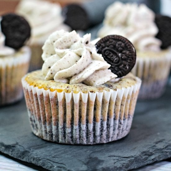 Mini Oreo Cheesecakes
