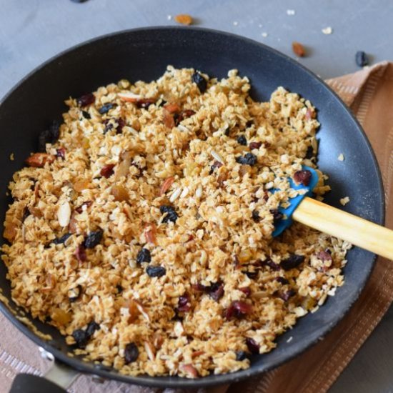 Stovetop Granola