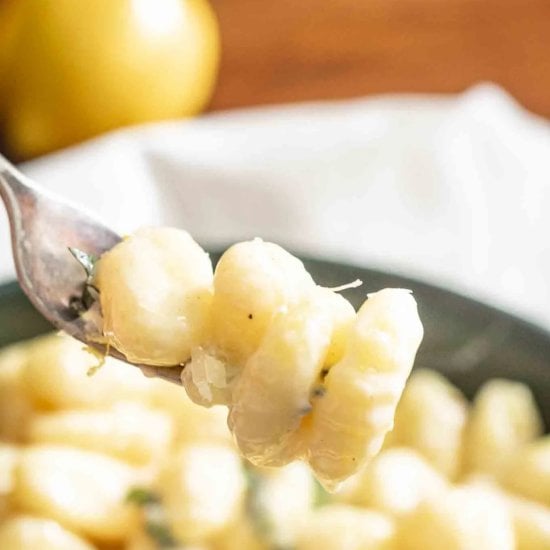 Lemon Gnocchi