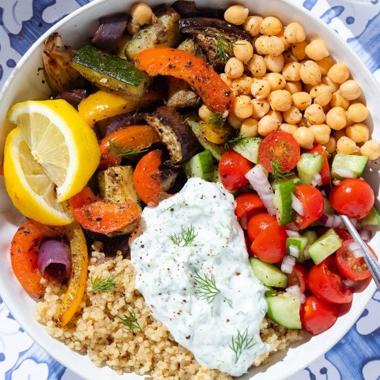 Mediterranean Quinoa Bowl