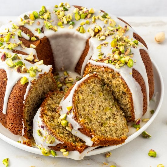 Pistachio Bundt Cake