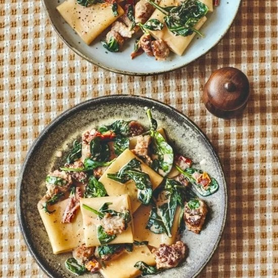 Tuscan Sausage Paccheri