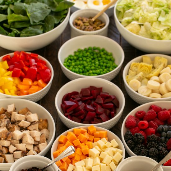 Easy Salad Bar Ideas