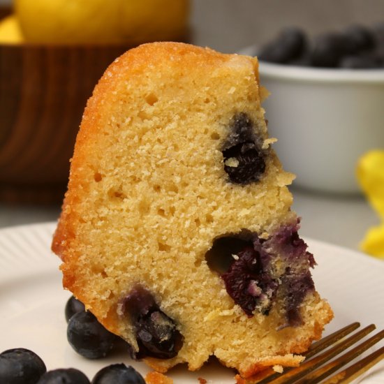 Lemon Blueberry Bundt Cake