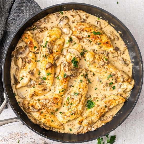 Creamy Mushroom Chicken