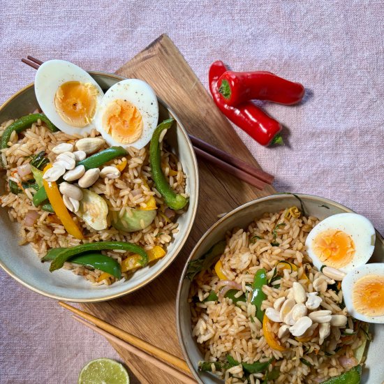 Air Fryer Fried Rice