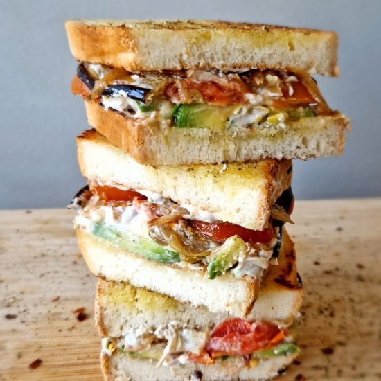 Amazing Vegan Gluten Free Sandwich