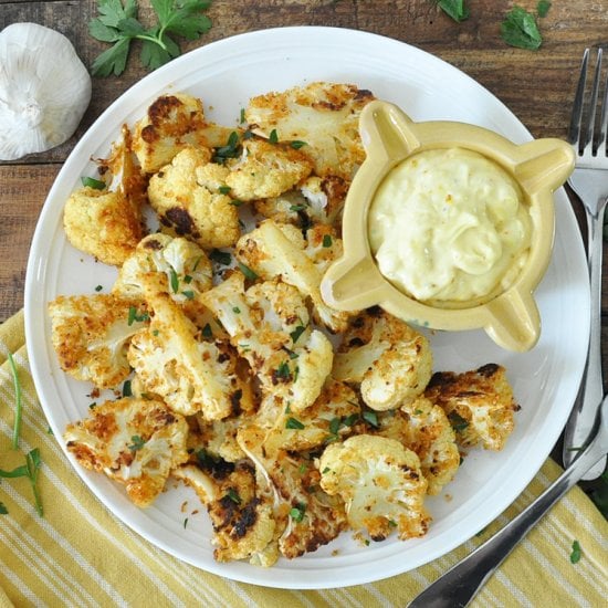 Crispy Roasted Cauliflower Recipe