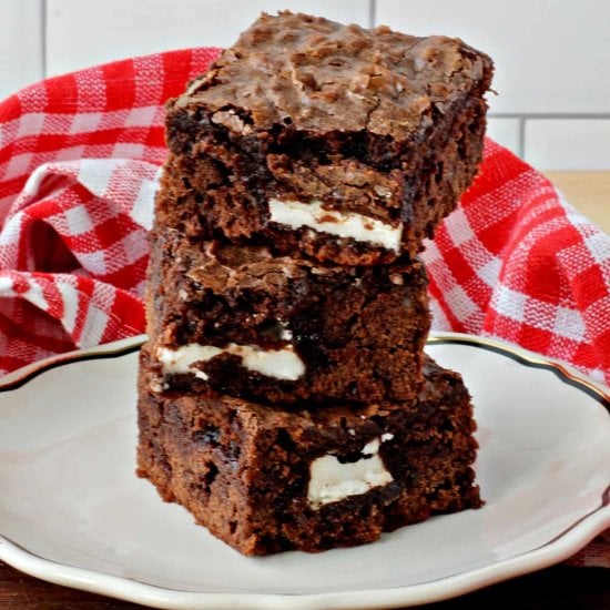 Peppermint Patty Brownies