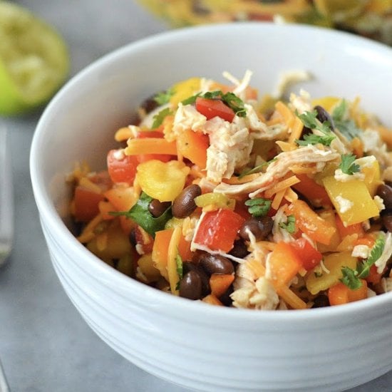 Keto Southwest Salad