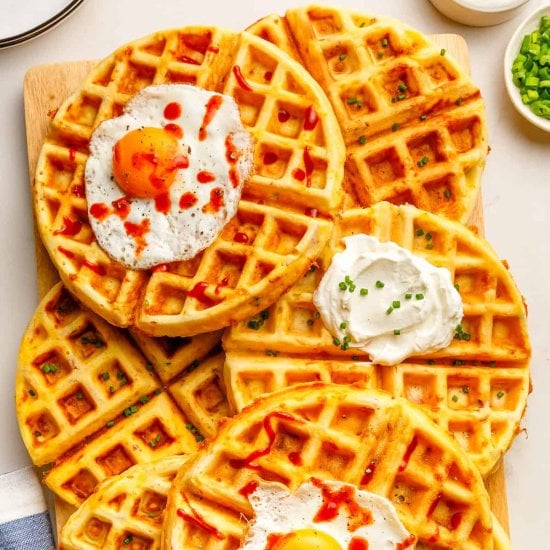 Simple Savory Waffles