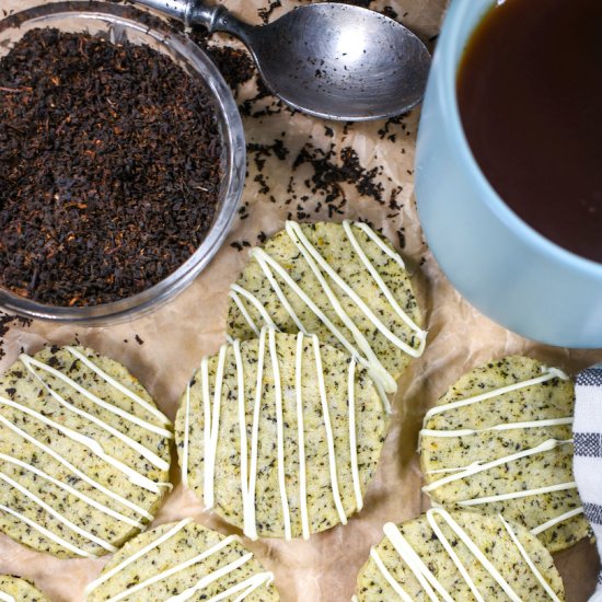 Earl Grey Shortbread Cookies