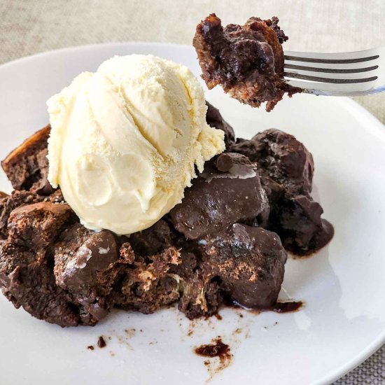 Chocolate Bread Pudding