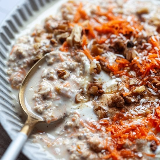 Carrot Cake Overnight Oats