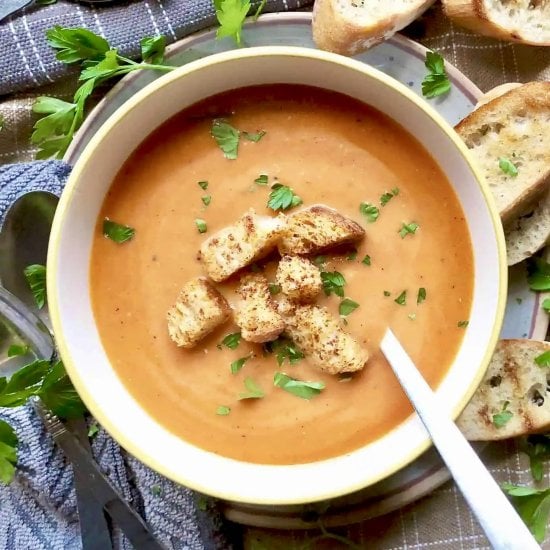 Creamy Roasted Tomato Soup
